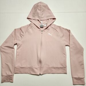 PUMA Womens Jacket Athletic Outerwear Casual - Pink